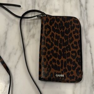 GANNI Cross Body Phone Wallet